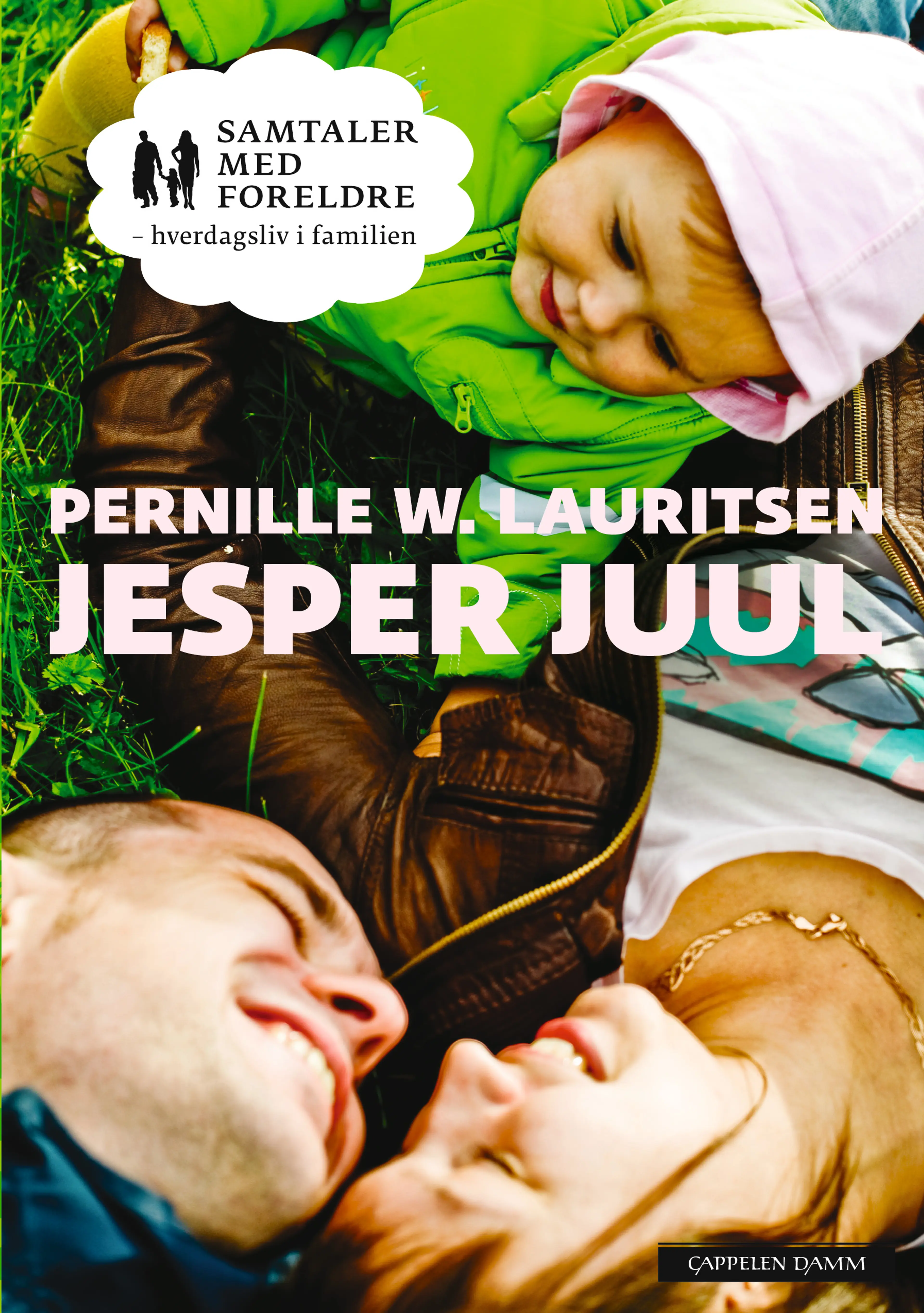 Omslag Samtaler med foreldre av Jesper Juul og Pernille W. Lauritsen (Innbundet)