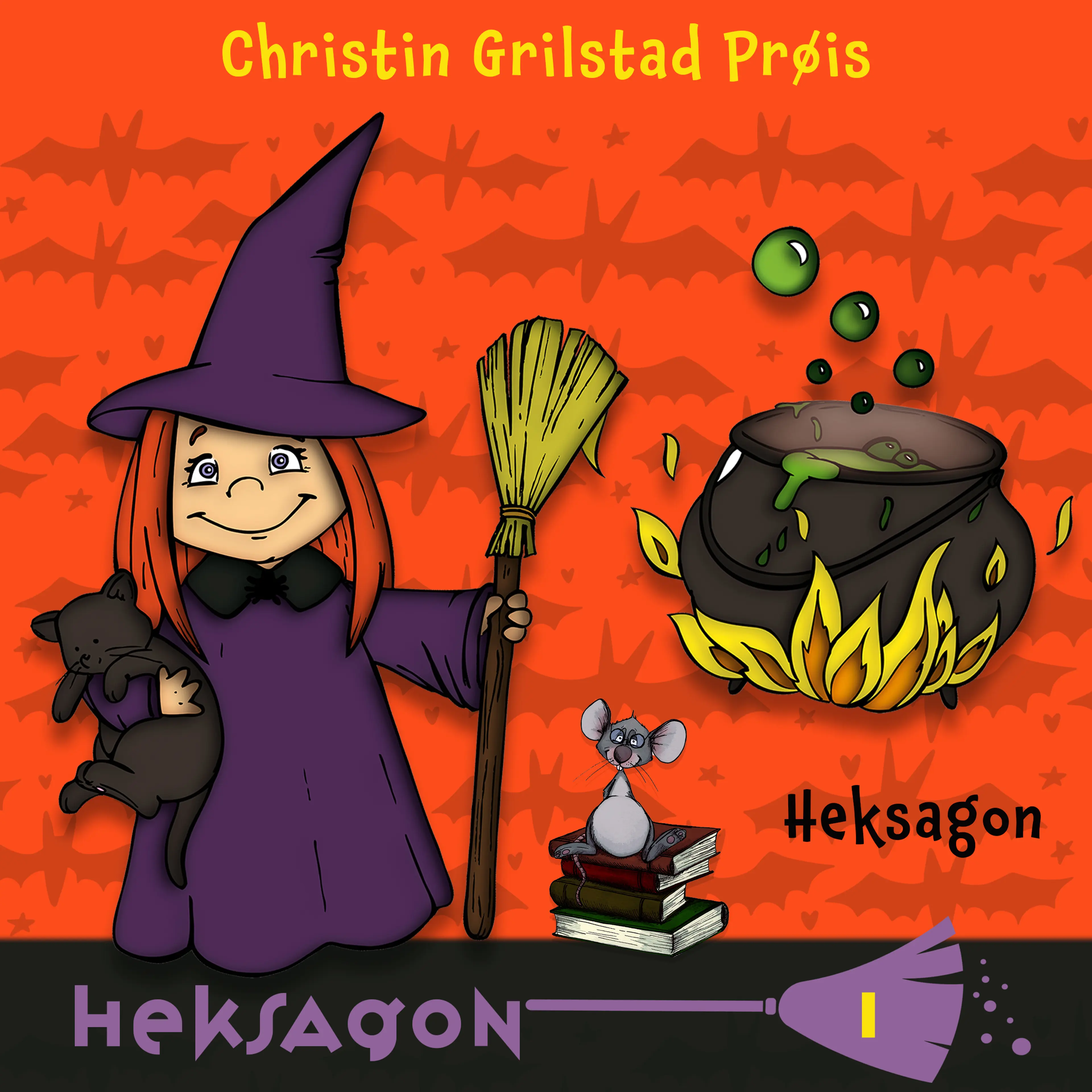 Omslag Heksagon av Christin Grilstad Prøis (Lydbok)