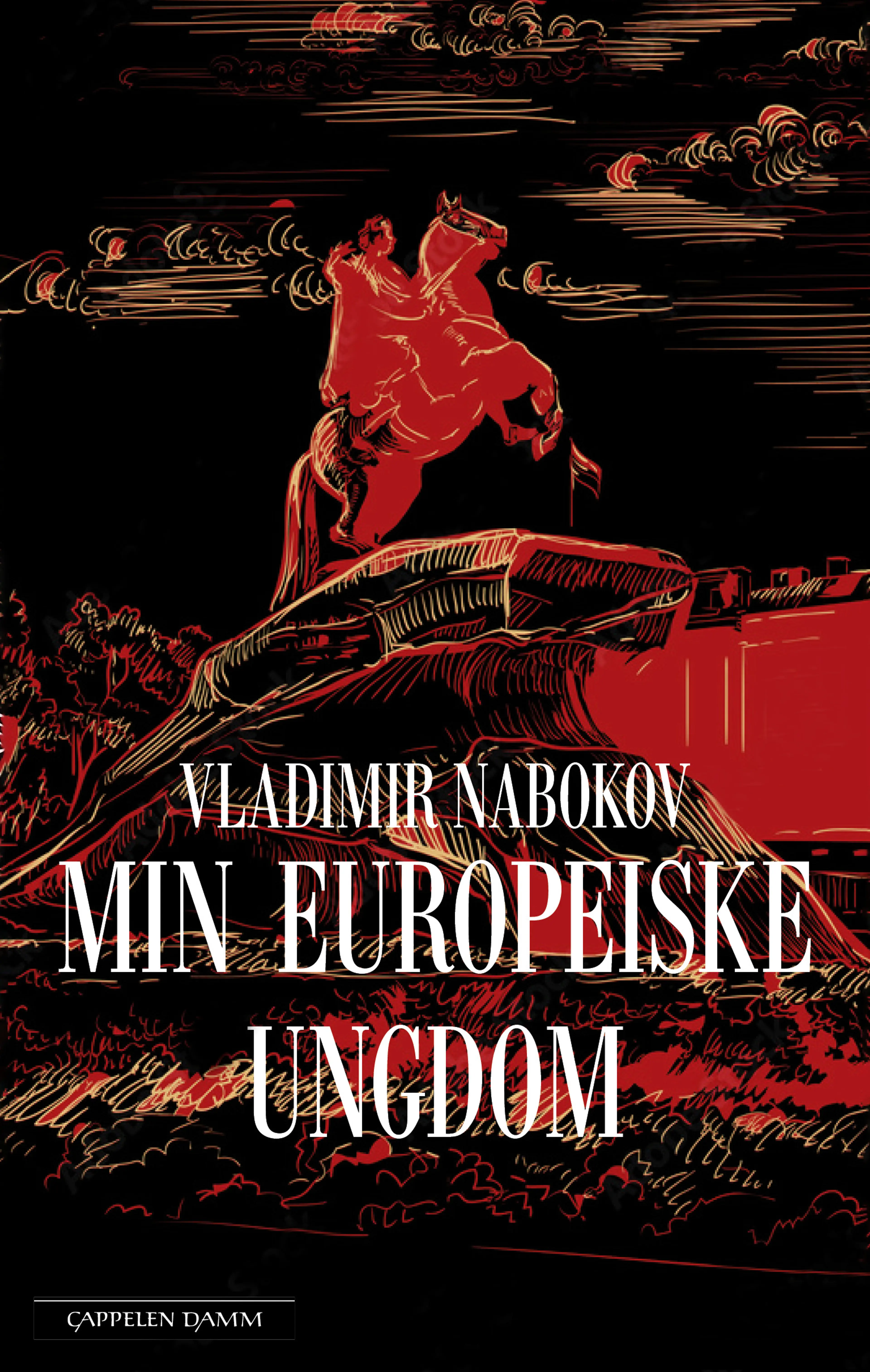 Omslag Min europeiske ungdom av Vladimir Nabokov (Ebok)