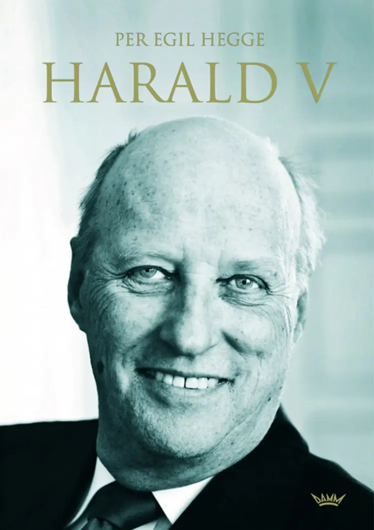Omslag Harald V av Per Egil Hegge (Innbundet)