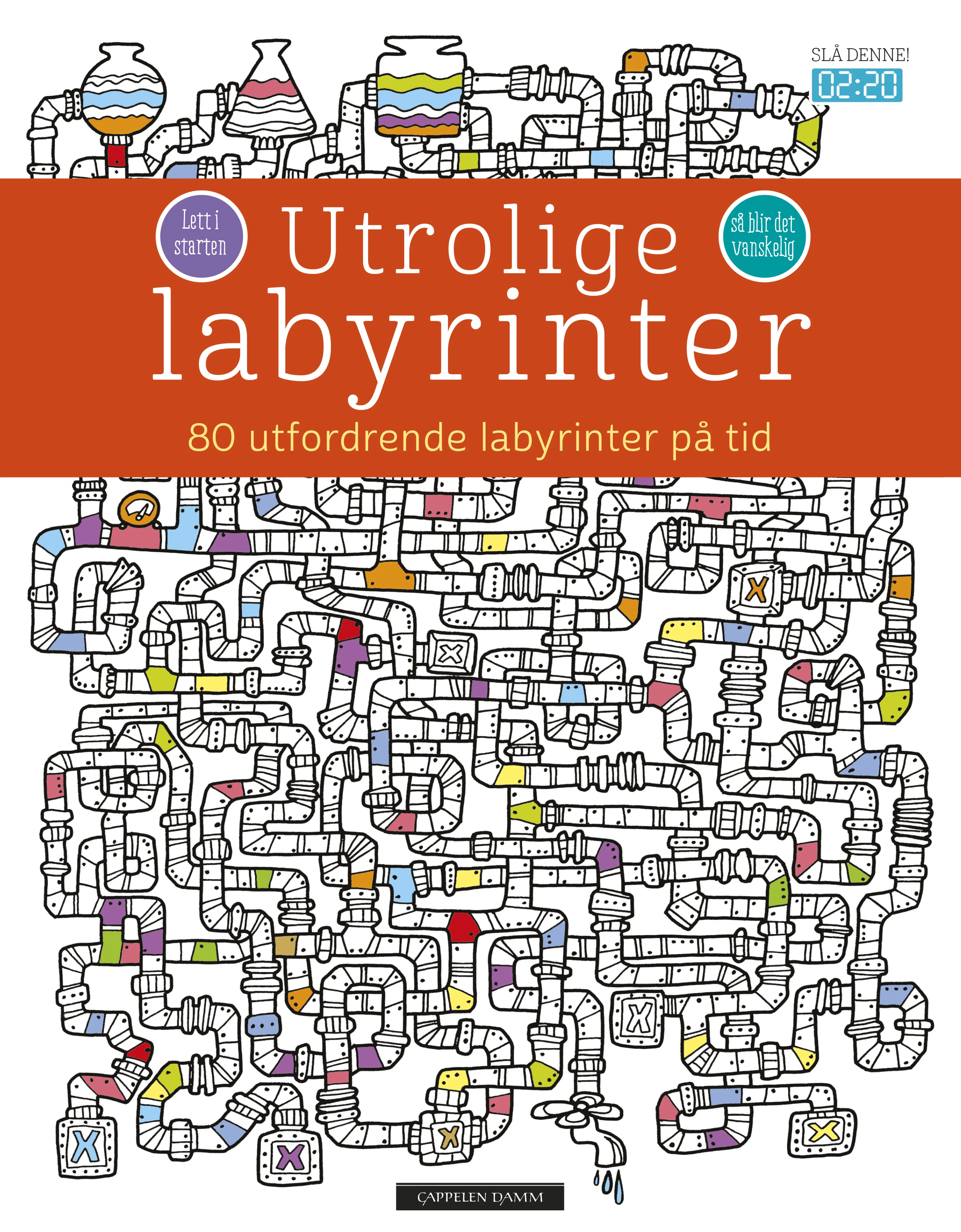 Omslag Utrolige labyrinter (Innbundet)