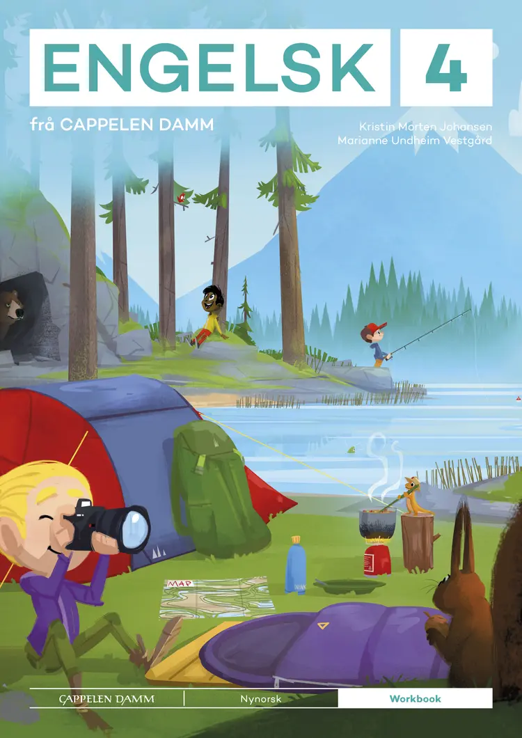 Omslag Engelsk 4 frå Cappelen Damm Workbook av Kristin Morten Johansen og Marianne Undheim Vestgård (Heftet)