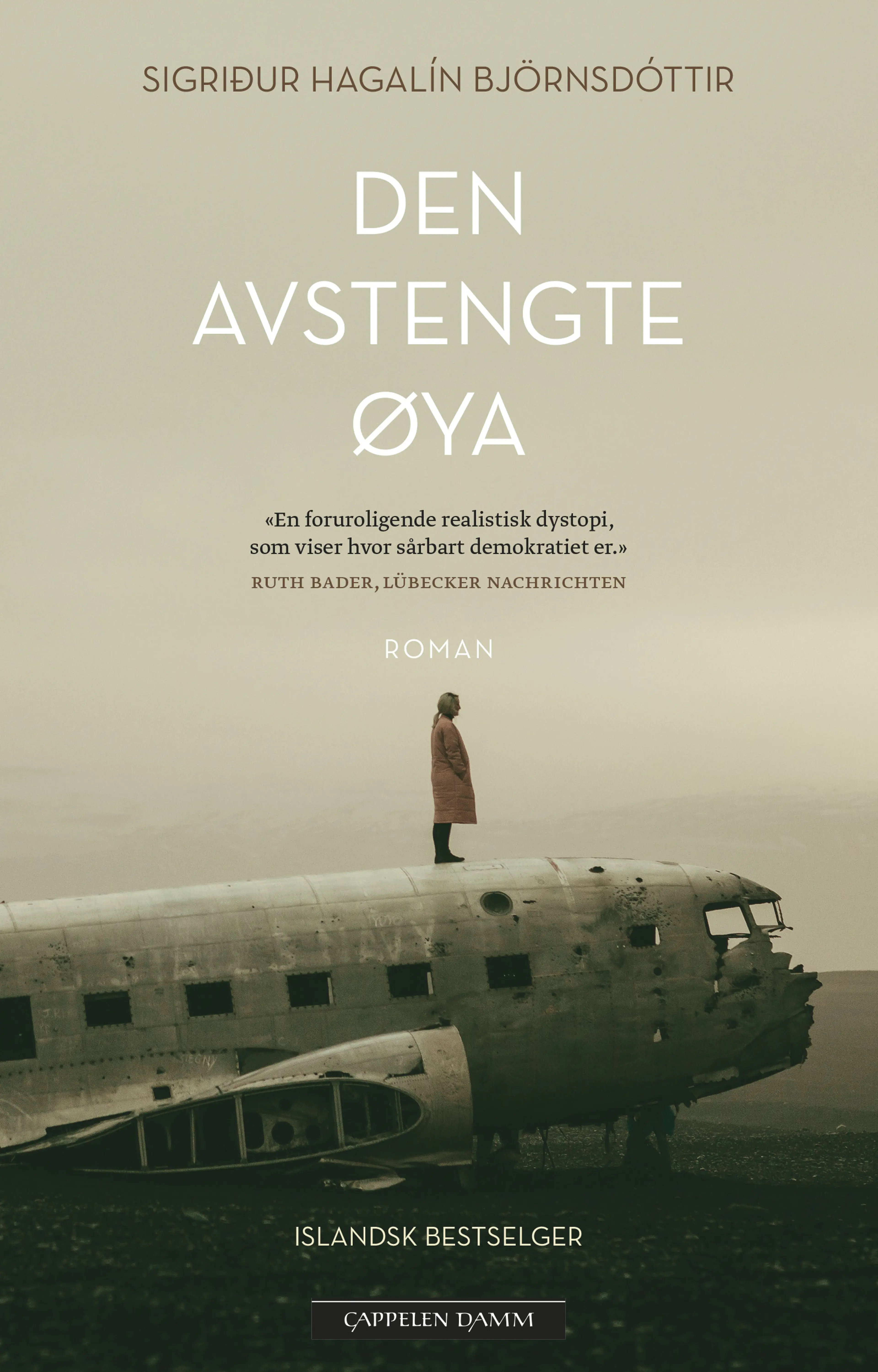 Omslag Den avstengte øya av Sigridur Hagalin Bjørnsdottir (Ebok)
