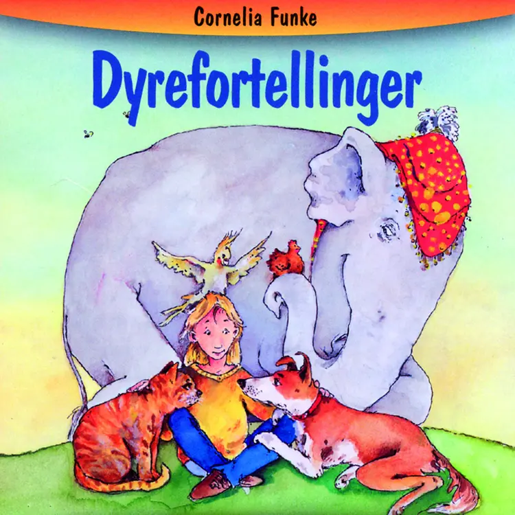 Omslag Dyrefortellinger av Cornelia Funke (Lydbok)
