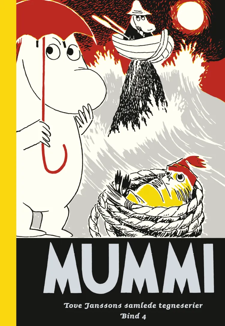 Omslag Mummi - Tove Janssons samlede tegneserier. Bind 4 av Tove Jansson (Innbundet)