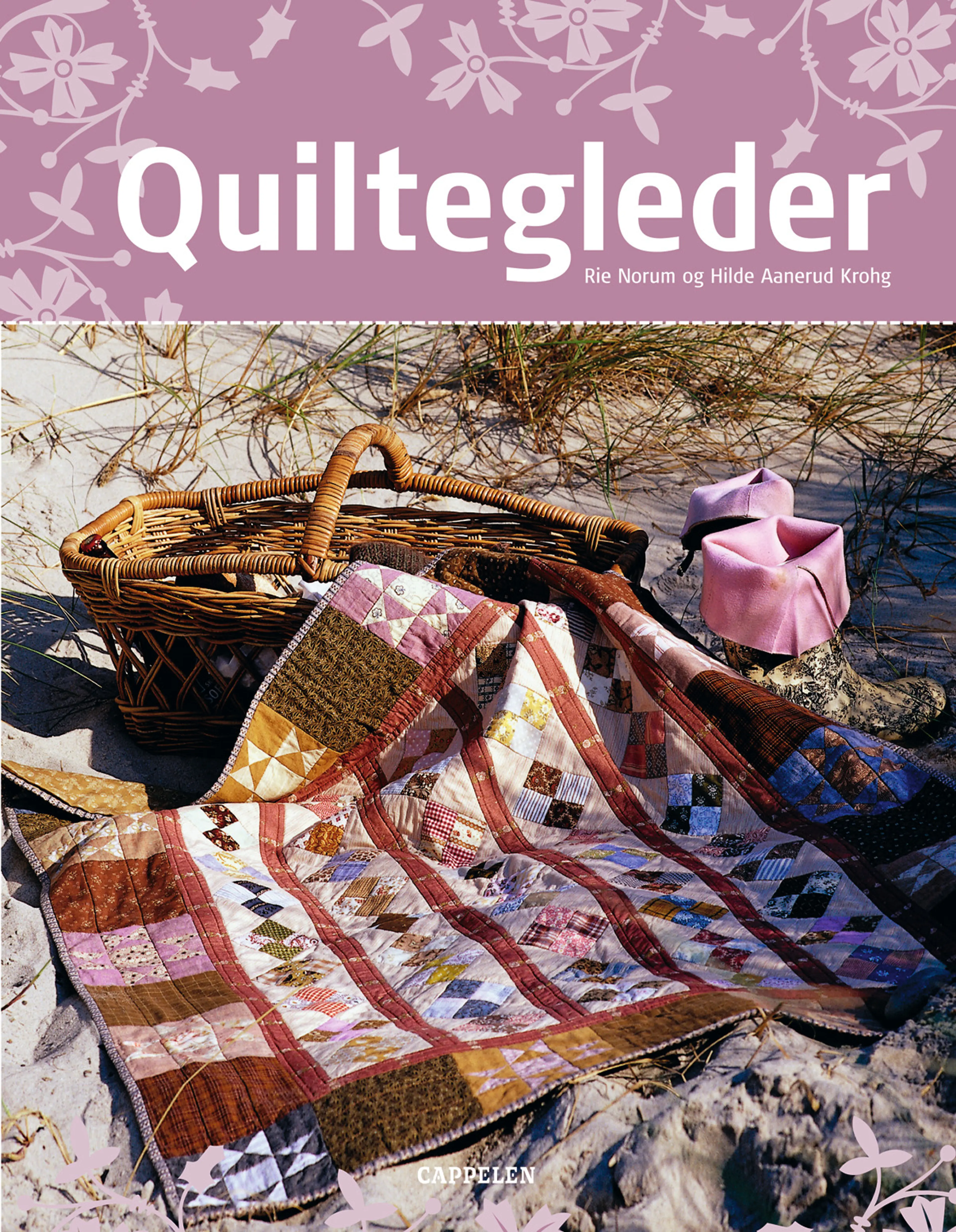 Omslag Quiltegleder av Rie Norum og Hilde Aanerud Krohg (Innbundet)