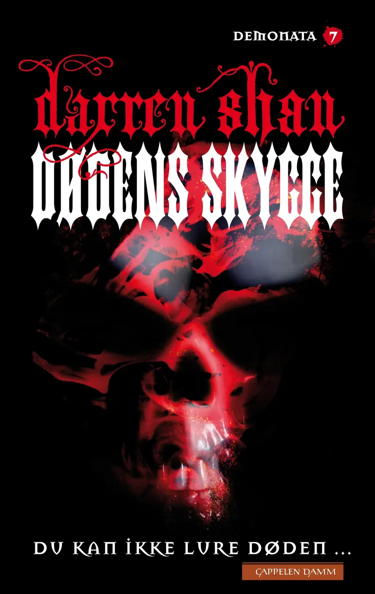 Omslag Dødens skygge av Darren Shan (Innbundet)