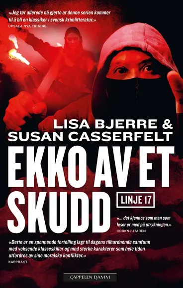 Omslag Ekko av et skudd av Lisa Bjerre og Susan Casserfelt (Innbundet)