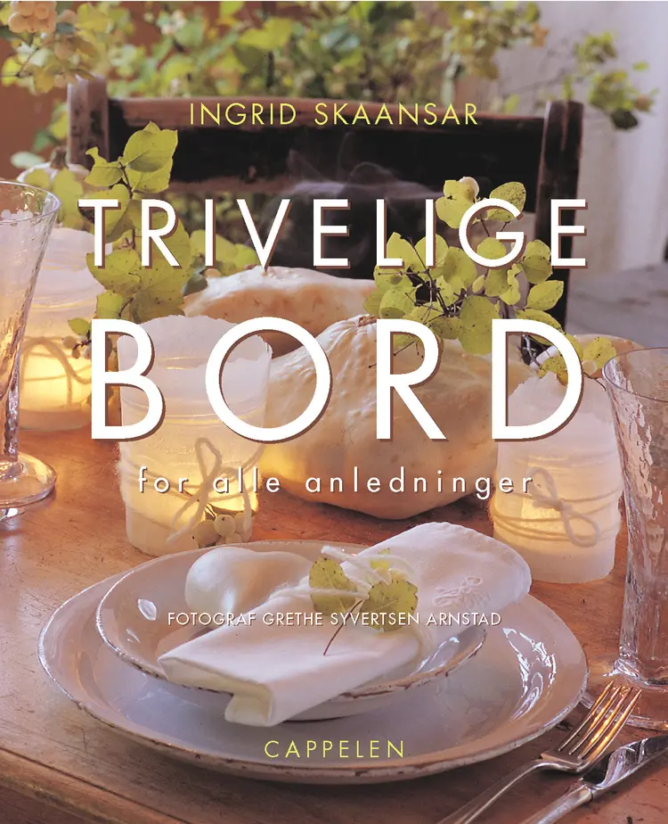 Omslag Trivelige bord av Ingrid Skaansar (Innbundet)