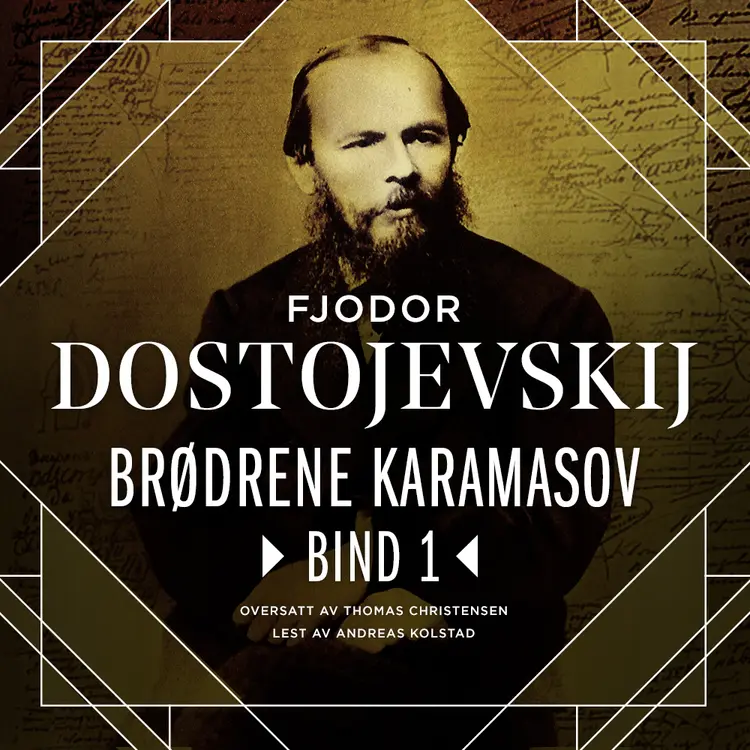 Omslag Brødrene Karamasov - Bind 1 av Fjodor M. Dostojevskij (Lydbok)