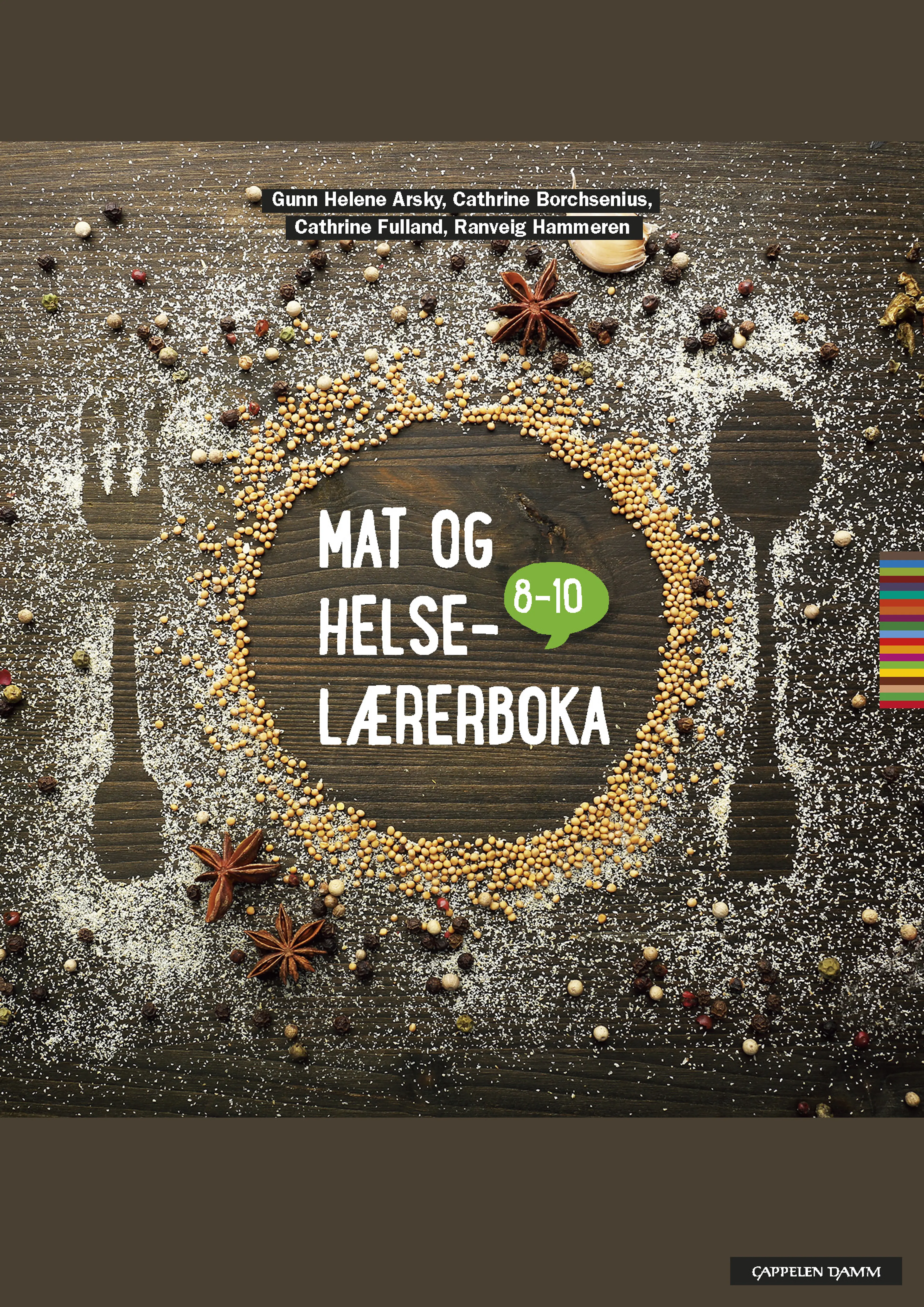 Omslag Mat og helse-lærerboka av Arsky, Borchsenius, Fulland og Hammeren (Ukjent)