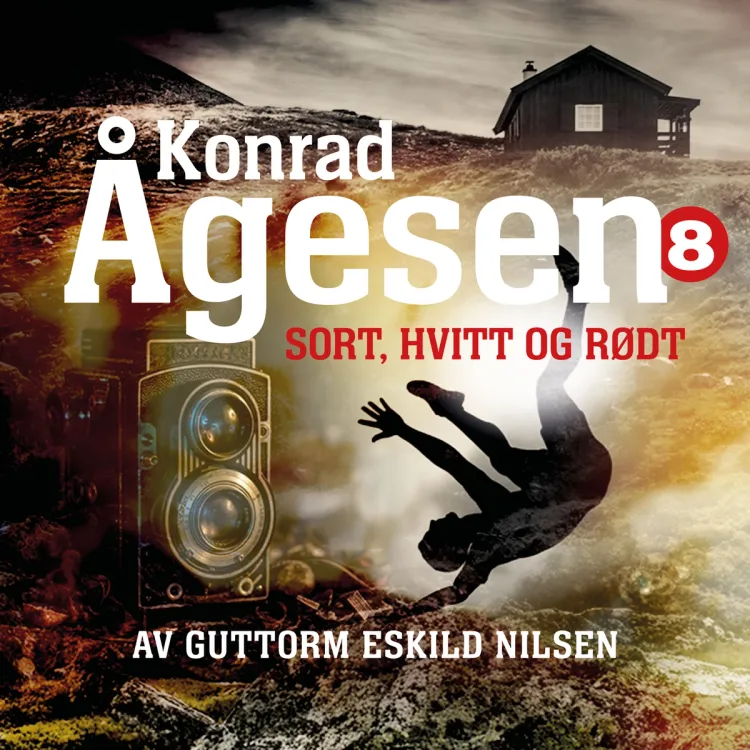 Omslag Sort, hvitt og rødt av Guttorm Eskild Nilsen (Lydbok)