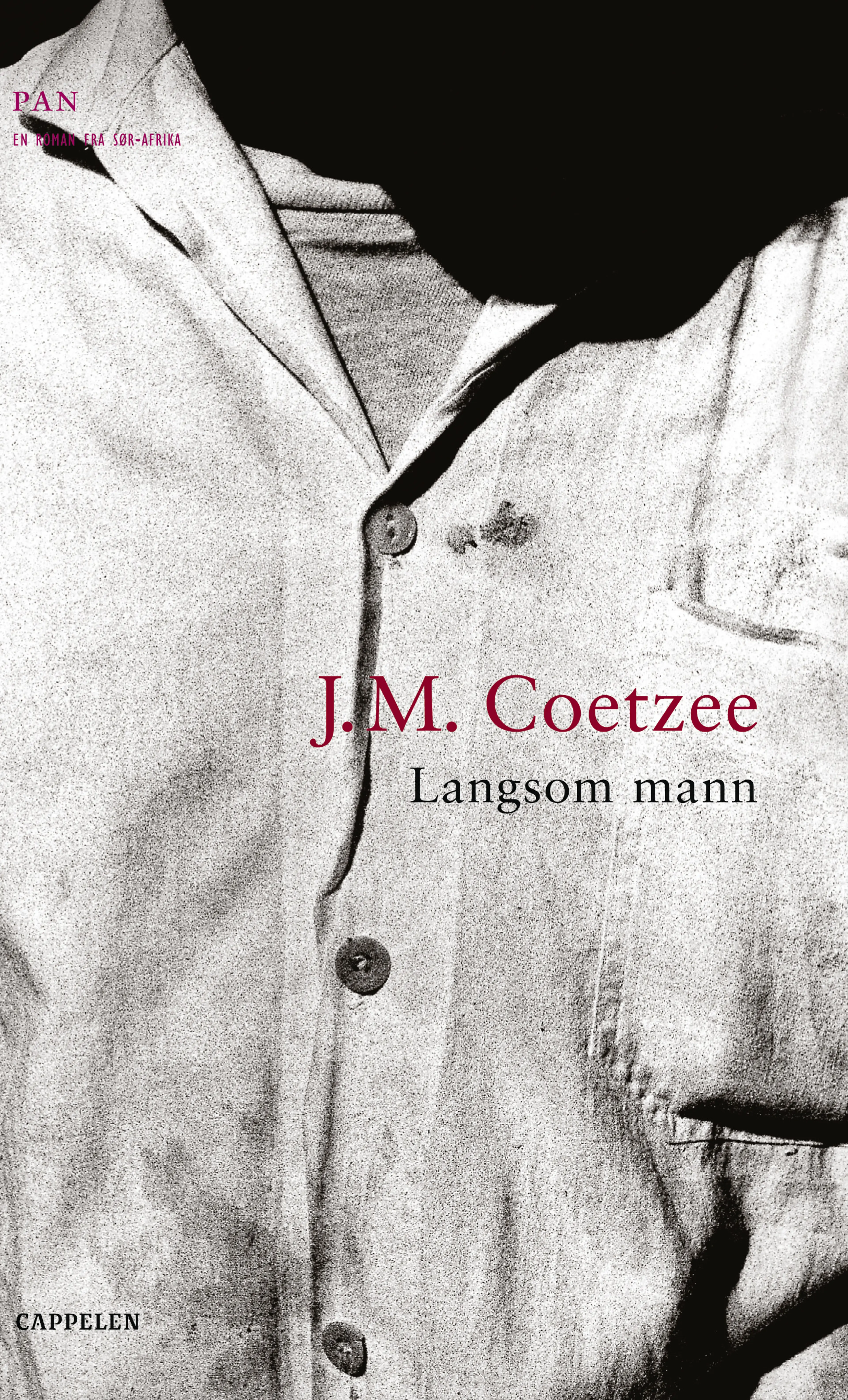Omslag Langsom mann av J.M. Coetzee (Innbundet)