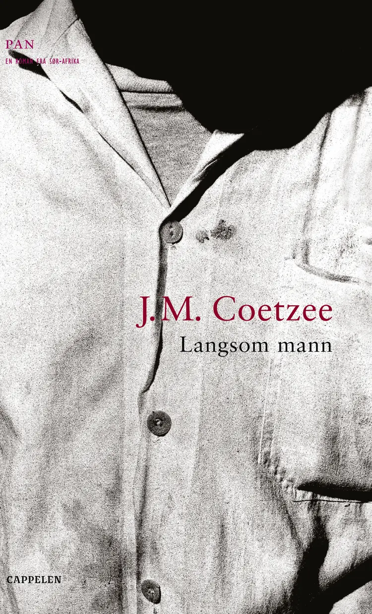 Omslag Langsom mann av J.M. Coetzee (Innbundet)