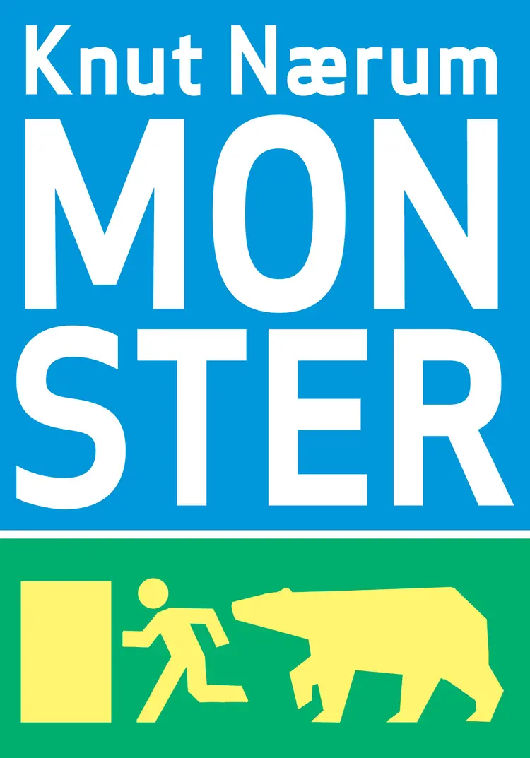 Omslag Monster av Knut Nærum (Innbundet)