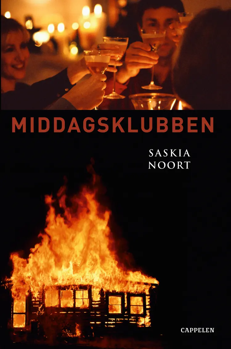 Omslag Middagsklubben av Saskia Noort (Innbundet)