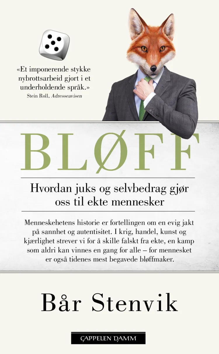 Omslag Bløff av Bår Stenvik (Heftet)