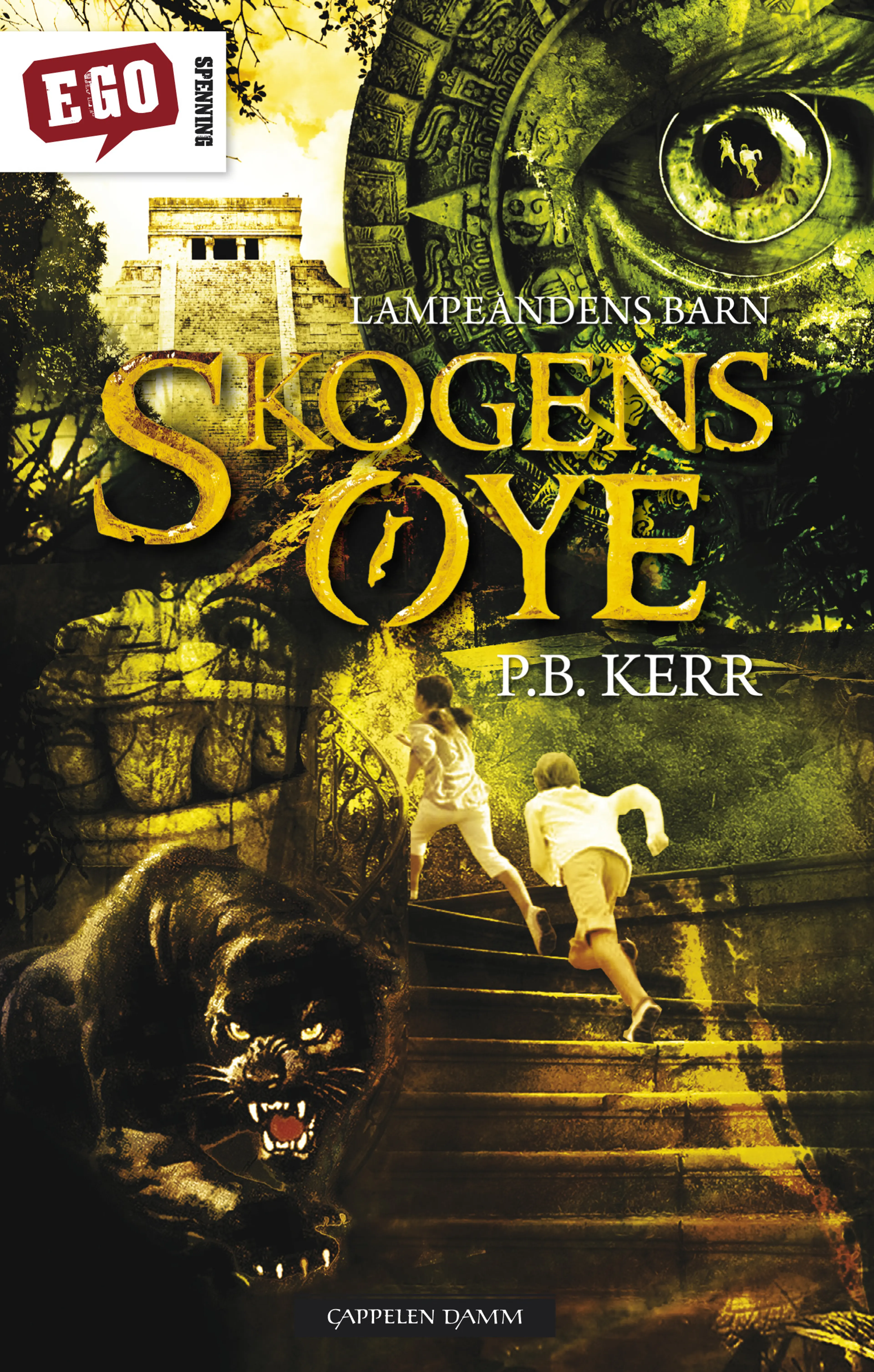 Omslag Skogens øye av P. B. Kerr (Heftet)