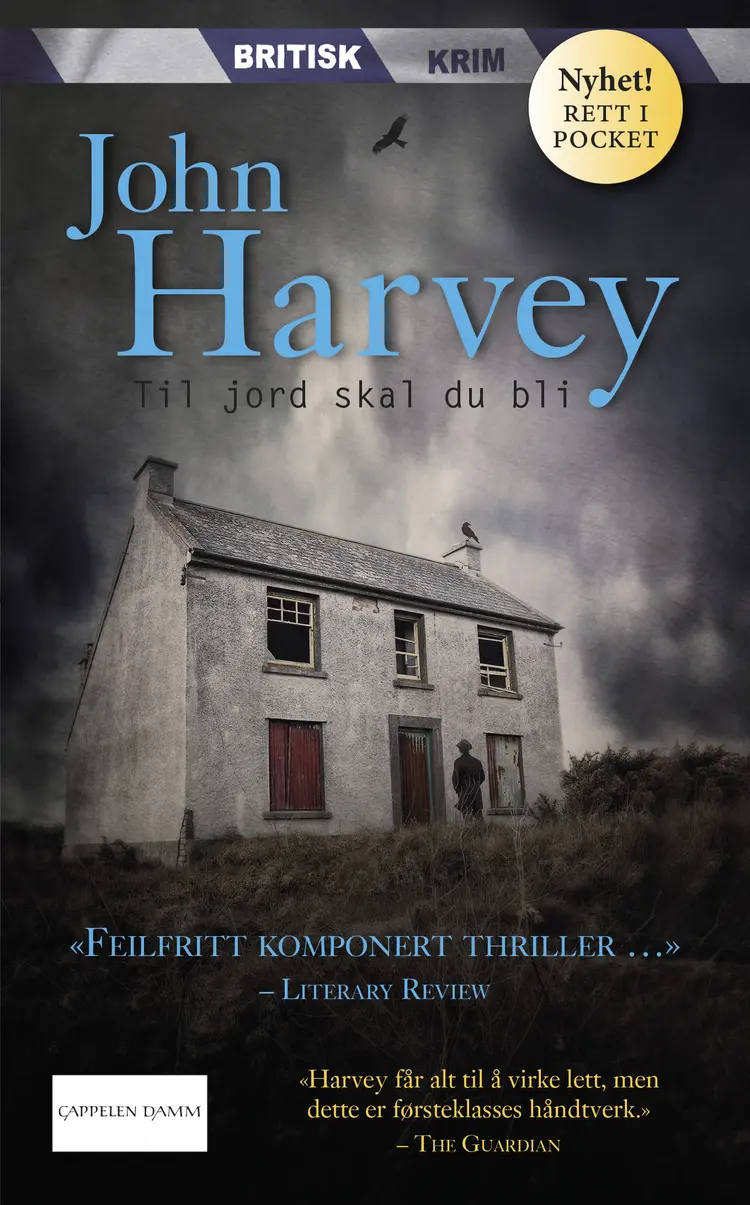 Omslag Til jord skal du bli av John Harvey (Ebok)