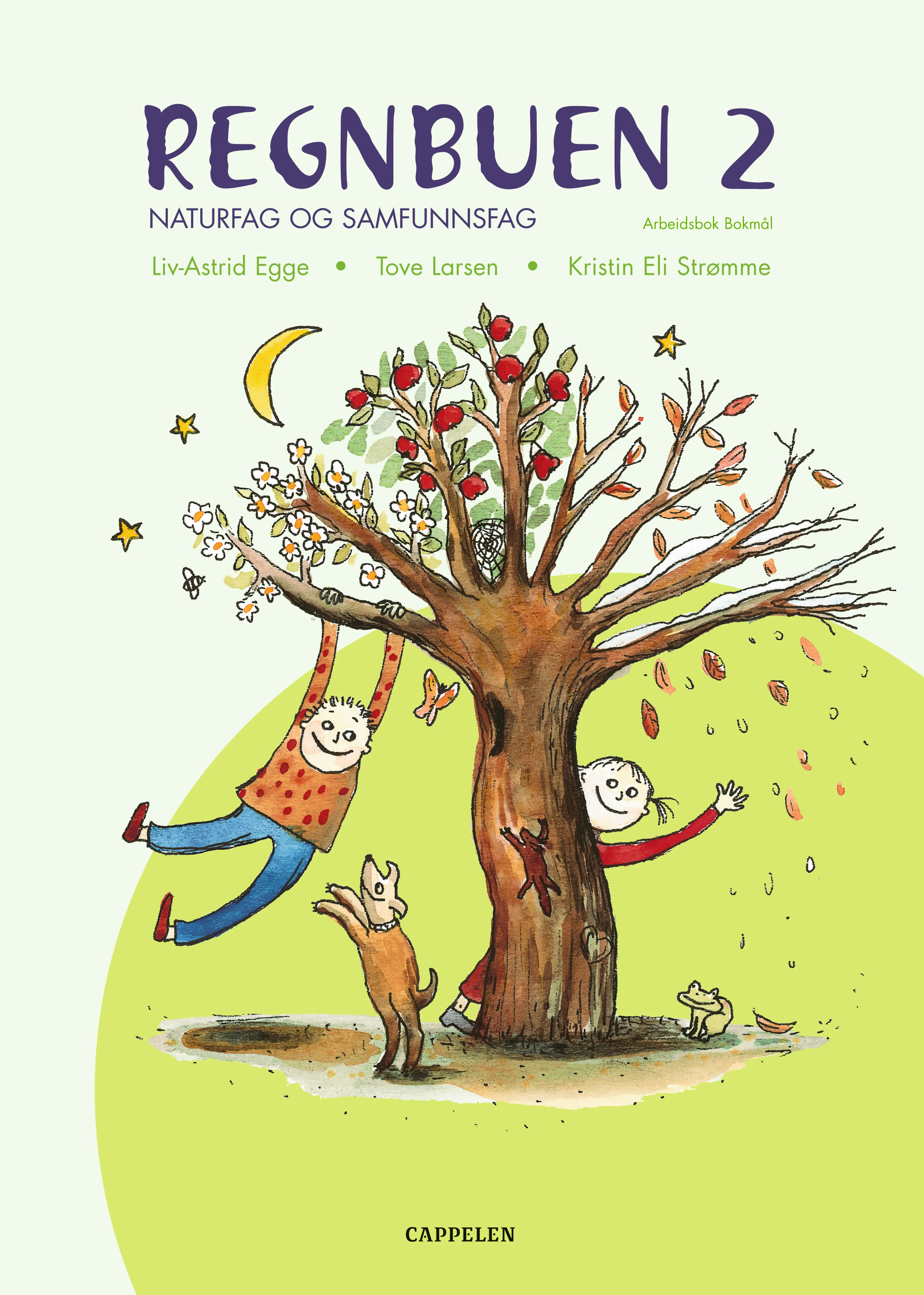Omslag Regnbuen Ny utgave 2 Arbeidsbok av Liv-Astrid Egge, Tove Larsen og Kristin Eli Strømme (Heftet)