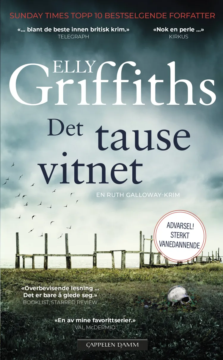 Omslag Det tause vitnet av Griffiths, Elly (Heftet)