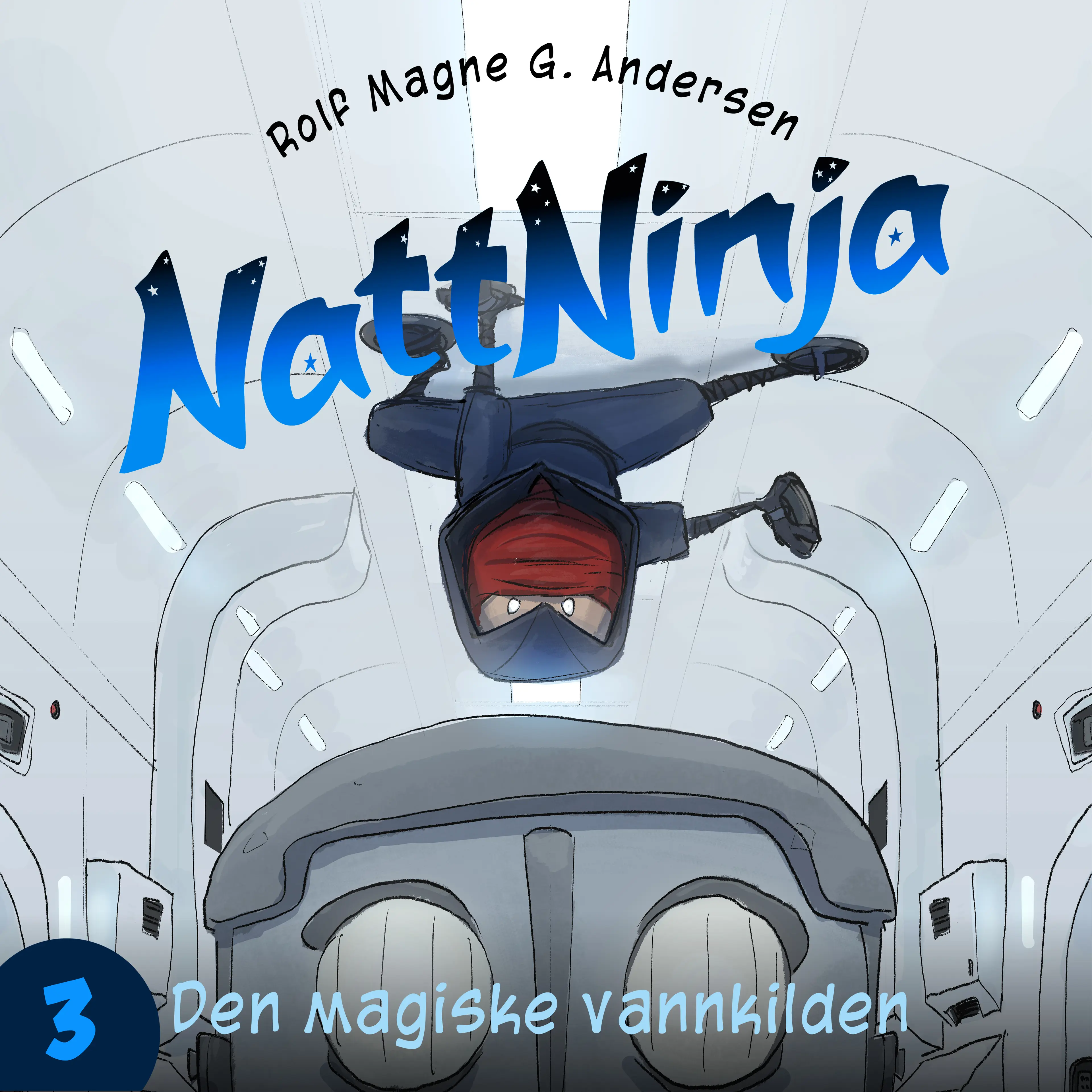 Omslag Nattninja - Den Magiske Vannkilden av Rolf Magne G. Andersen (Lydbok)