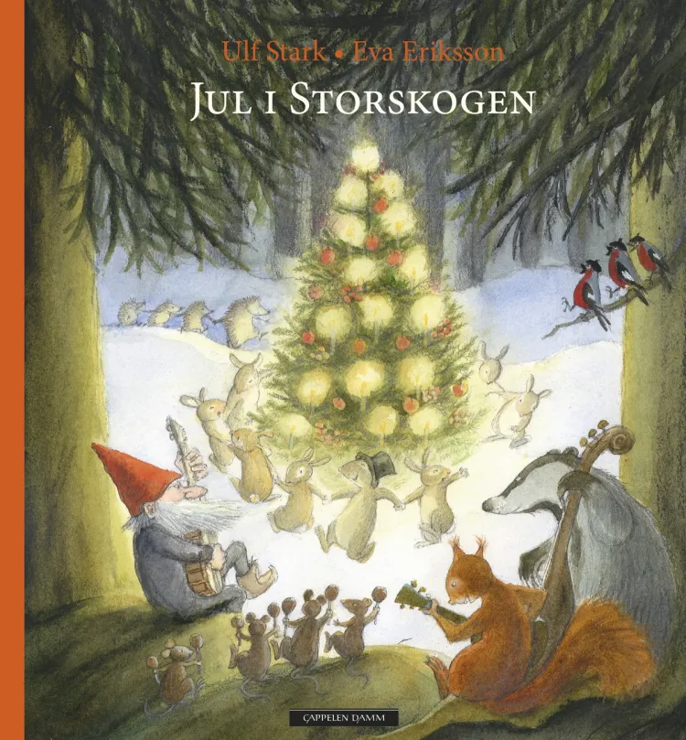 Omslag Jul i Storskogen av Ulf Stark &amp; Eva Eriksson (Innbundet)