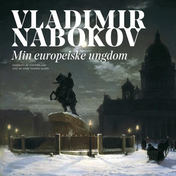 Omslag Min europeiske ungdom av Vladimir Nabokov (Lydbok)