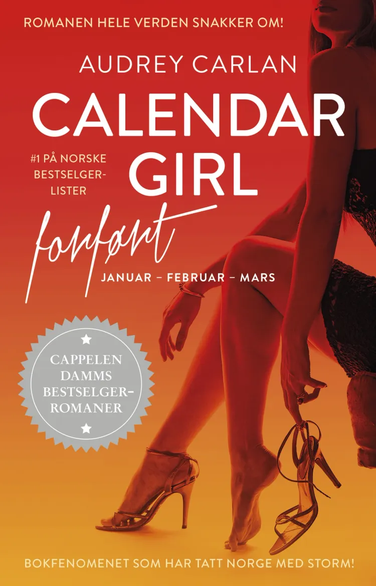 Omslag Calendar Girl Forført av Audrey Carlan (Heftet)