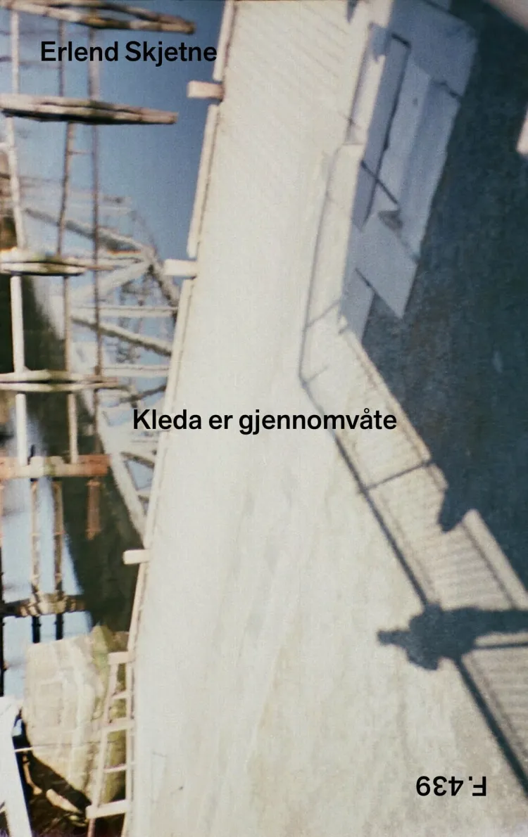 Omslag Kleda er gjennomvåte av Erlend Skjetne (Innbundet)