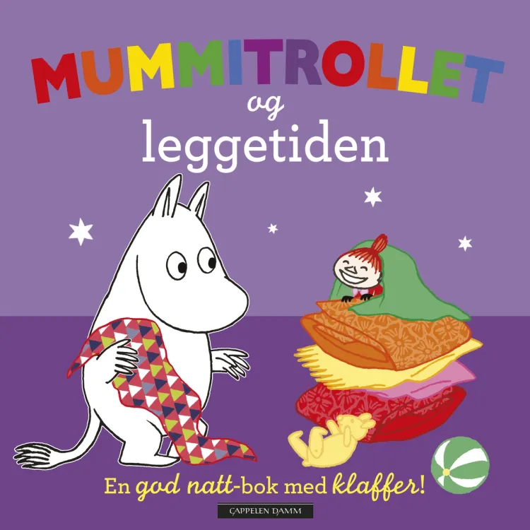 Omslag Mummitrollet og leggetiden av Tove Jansson (Innbundet)