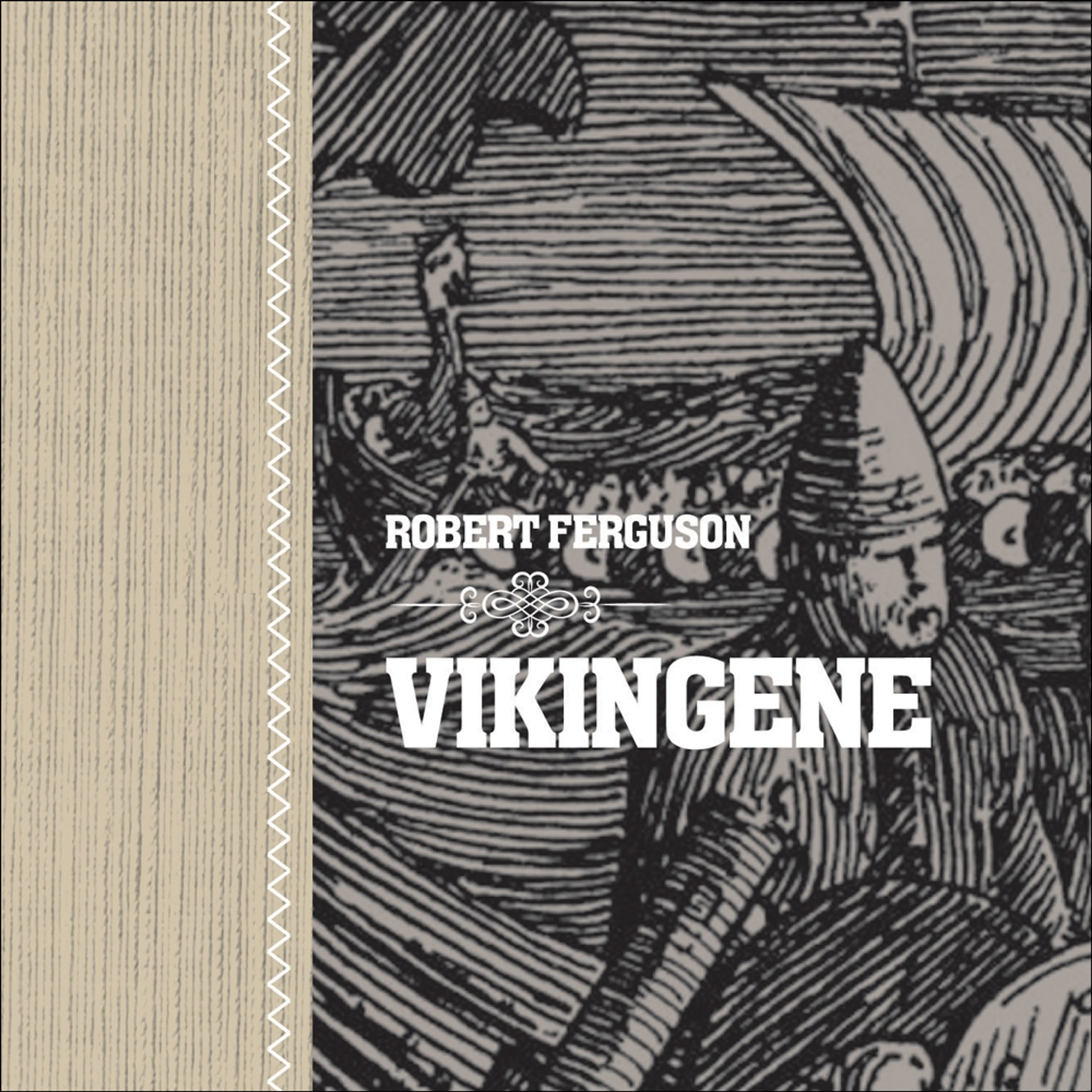 Omslag Vikingene av Robert Ferguson (Lydbok)
