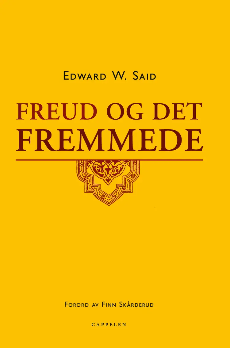 Omslag Freud og det fremmede av Edward W. Said (Innbundet)