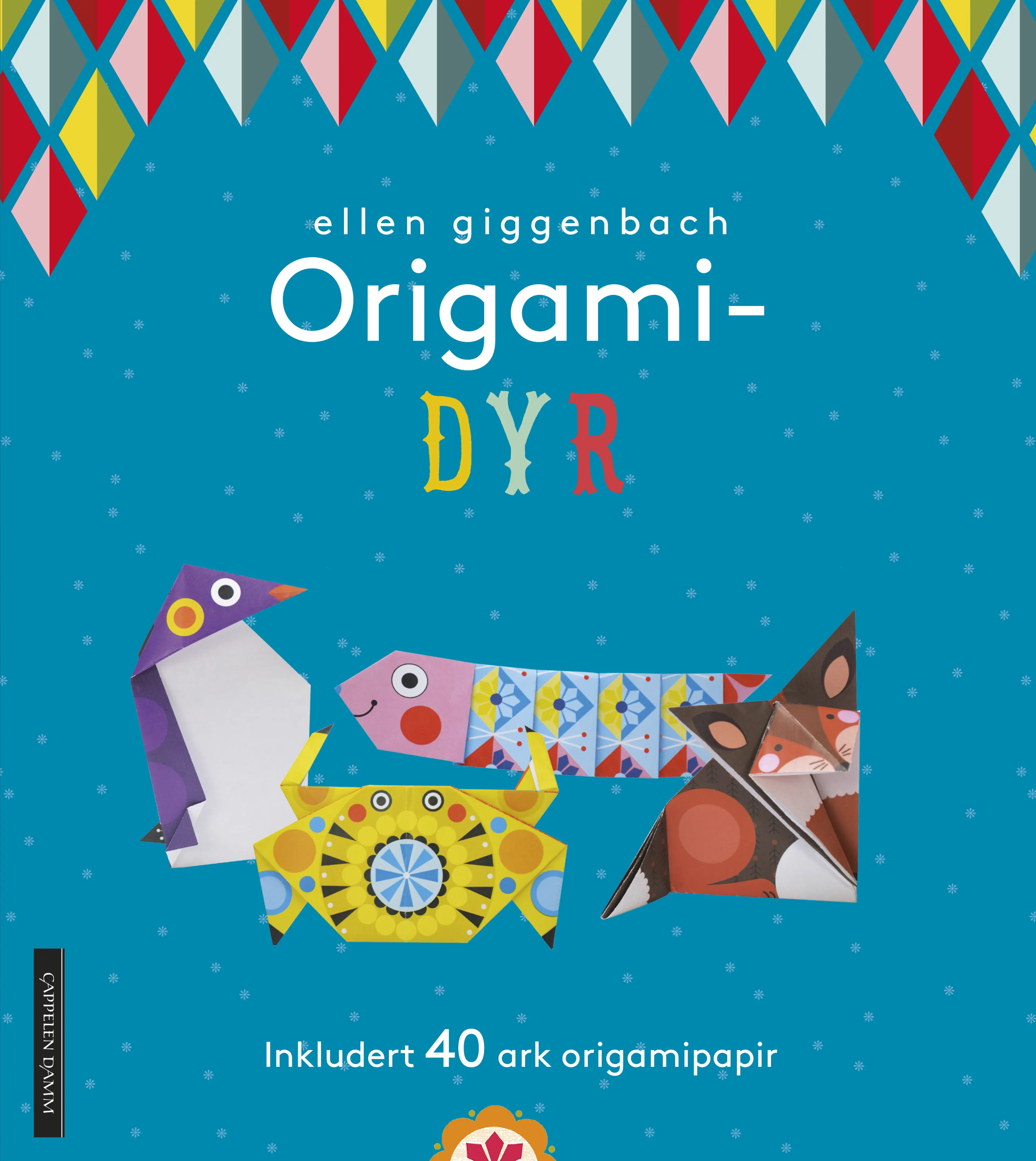 Omslag Origami - dyr av Ellen Giggenbach (Heftet)