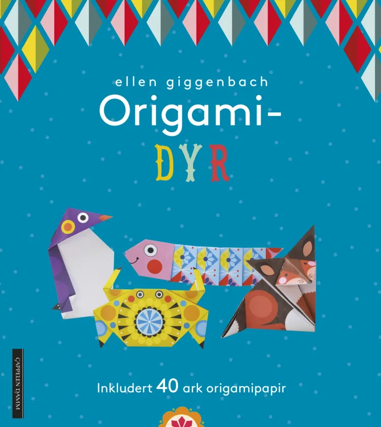 Omslag Origami - dyr av Ellen Giggenbach (Heftet)