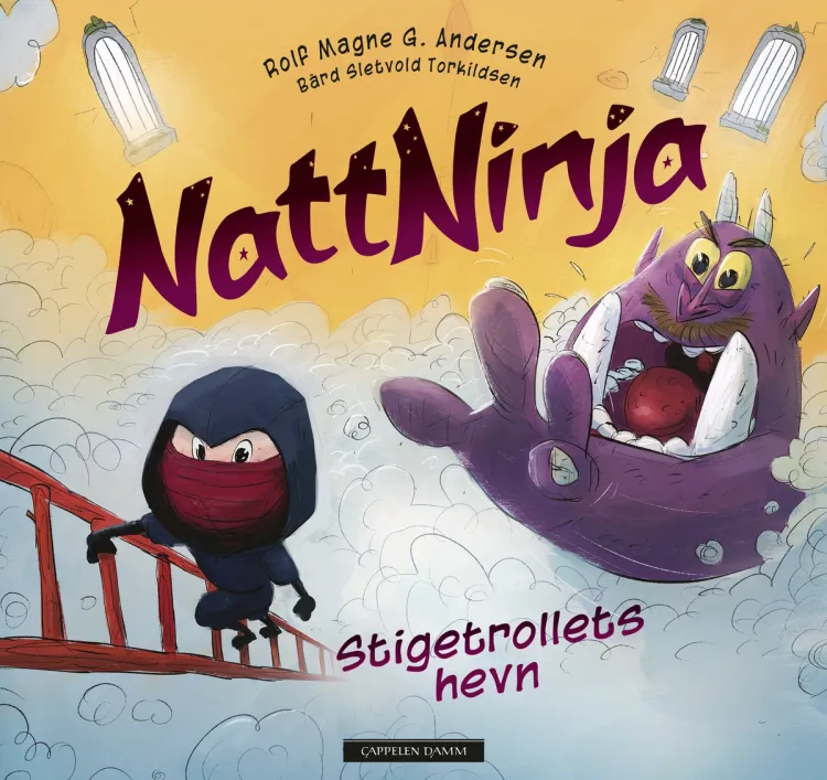 Omslag NATTNINJA - Stigetrollets hevn av Rolf Magne G. Andersen (Ebok)