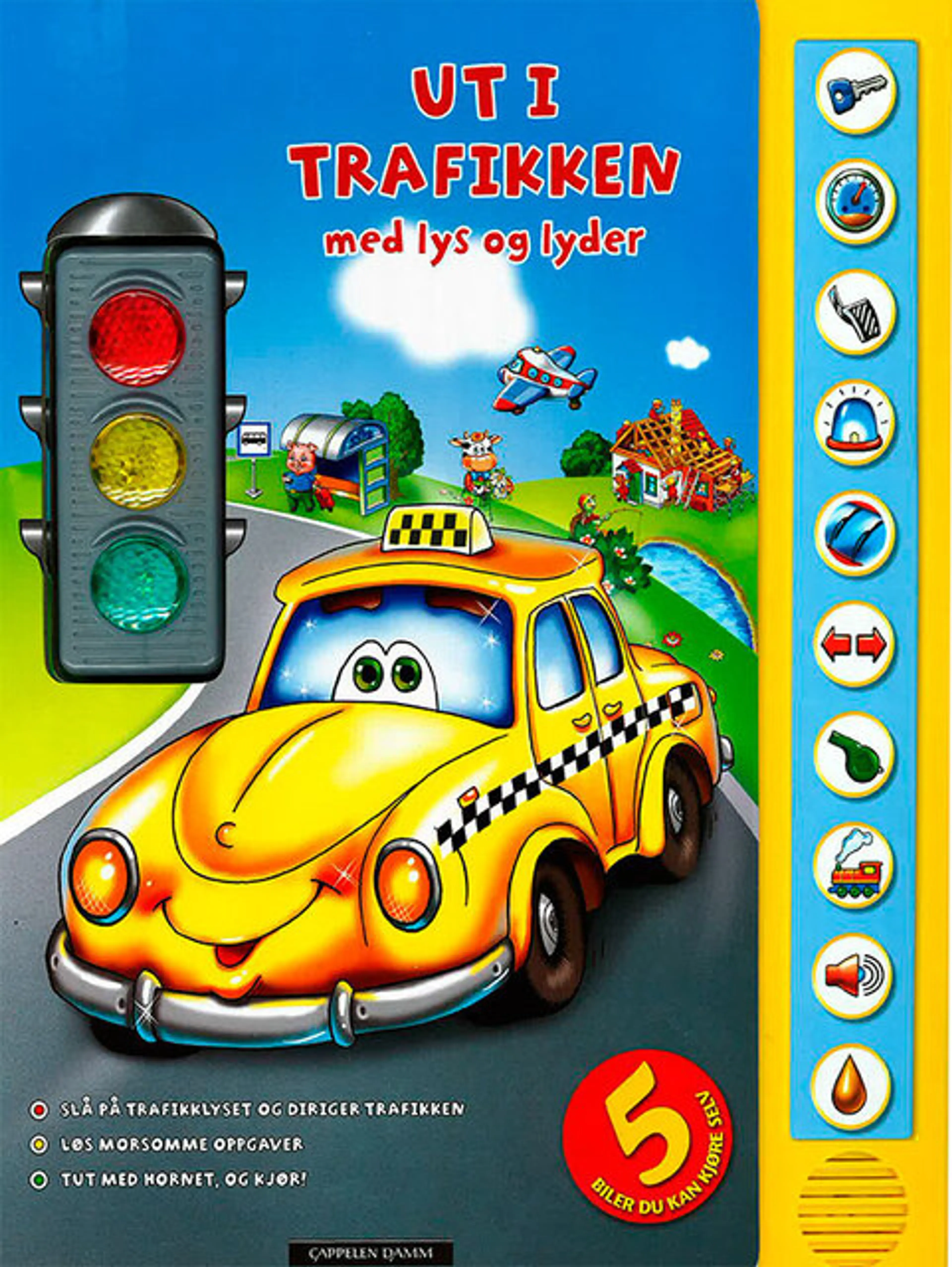 Omslag Ut i trafikken (Innbundet)