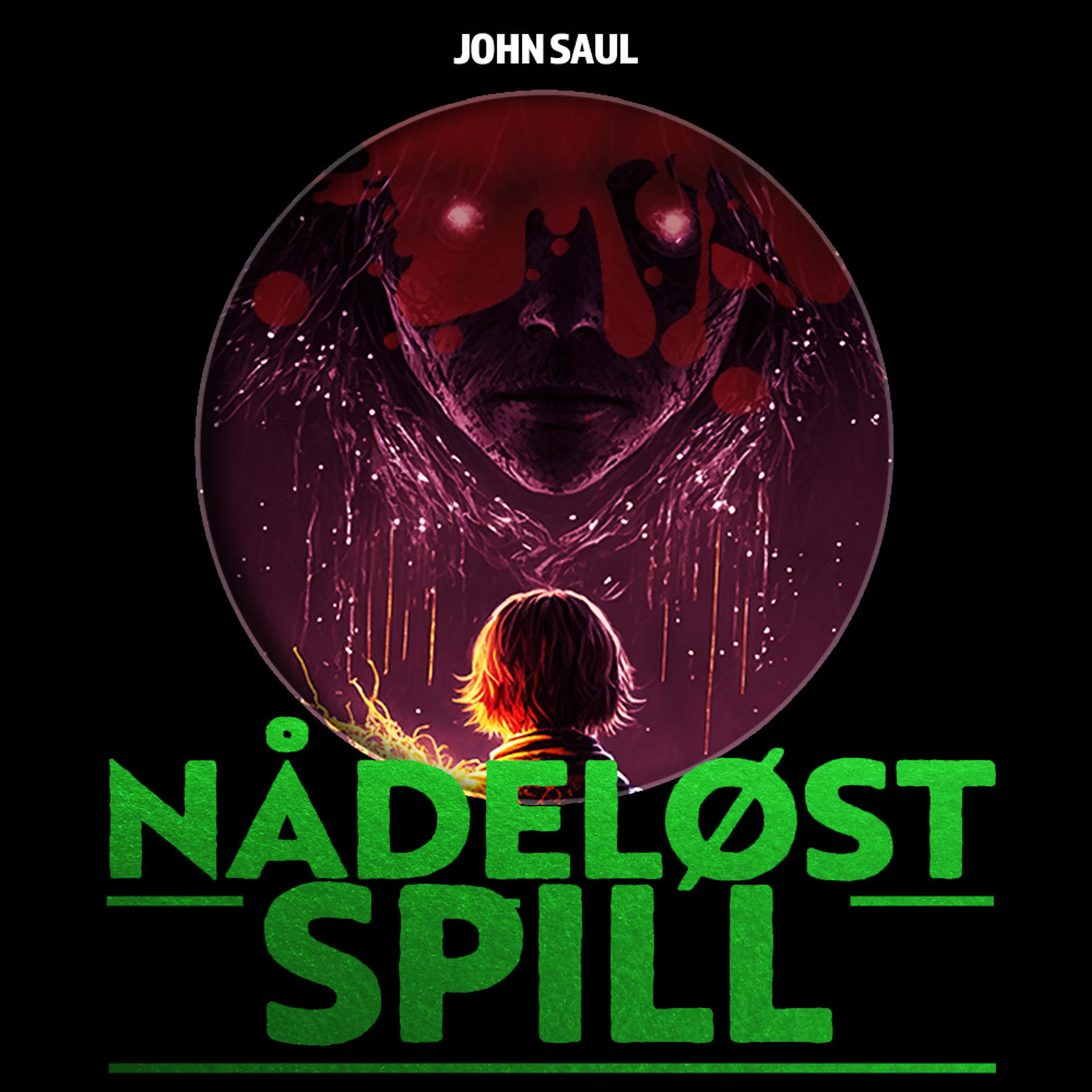 Omslag Nådeløst spill av John Saul (Lydbok)