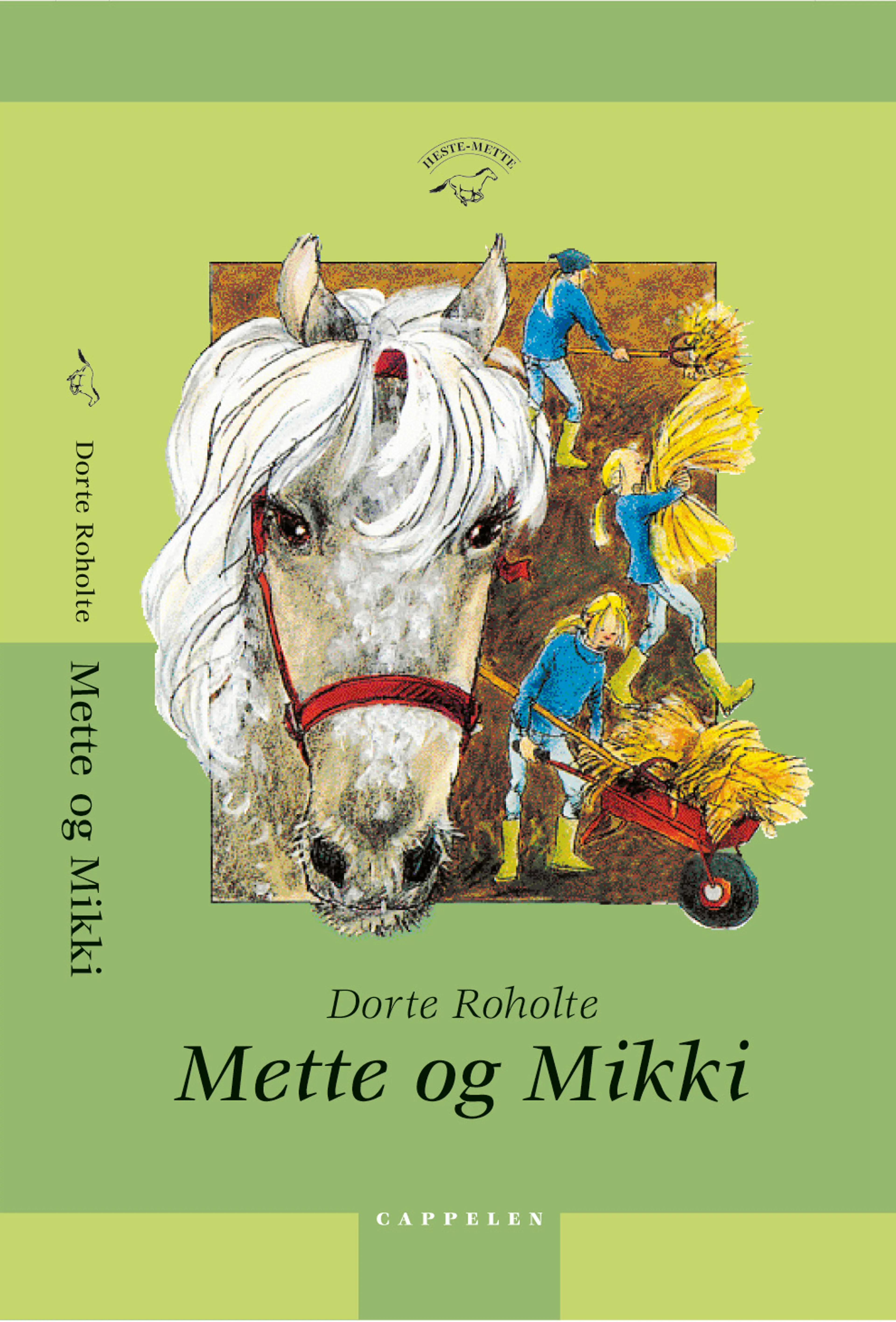 Omslag Mette og Mikki av Roholte Dorte (Innbundet)