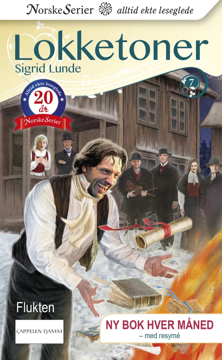 Omslag Flukten av Sigrid Lunde (Ebok)