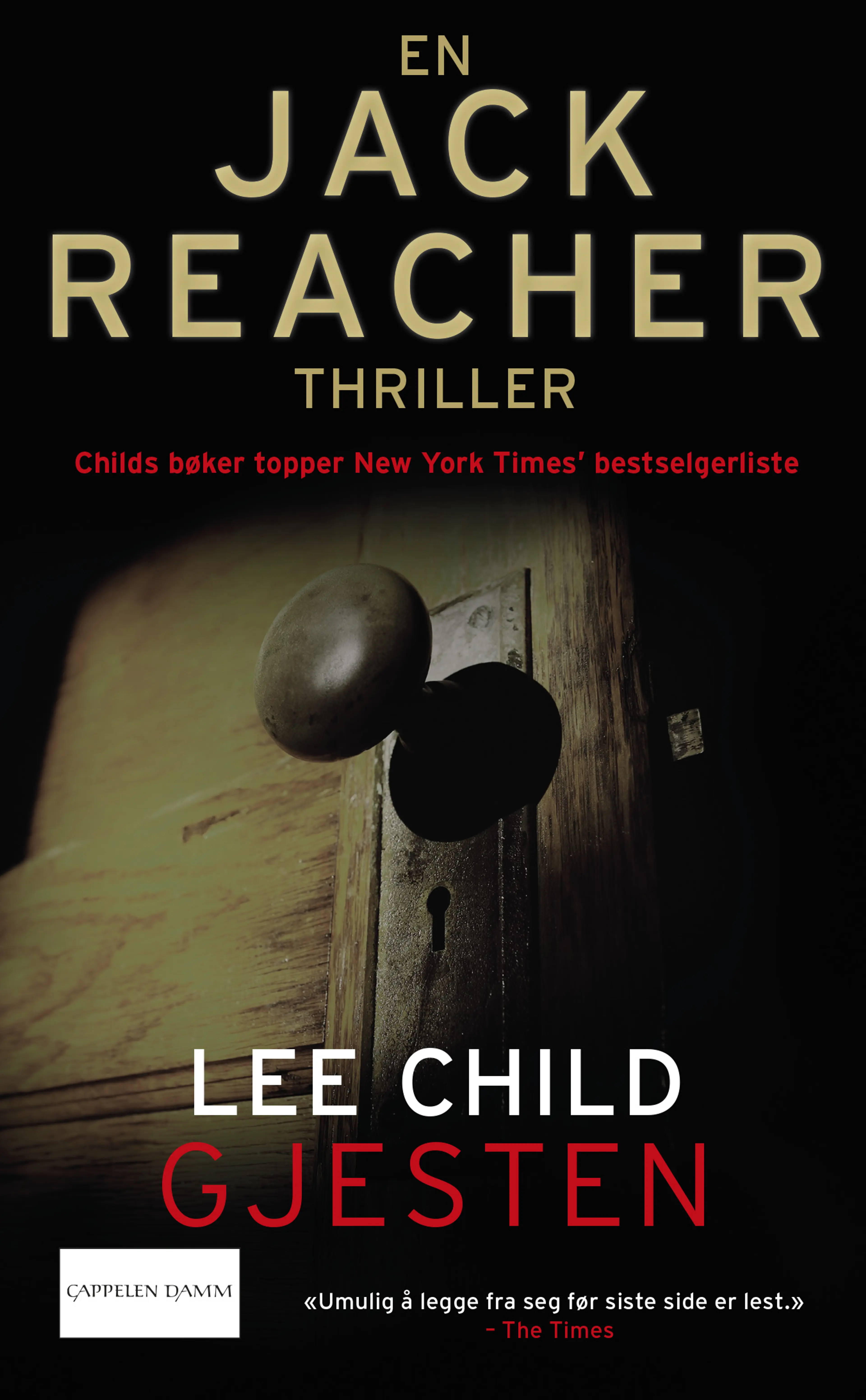 Omslag Gjesten av Lee Child (Ebok)