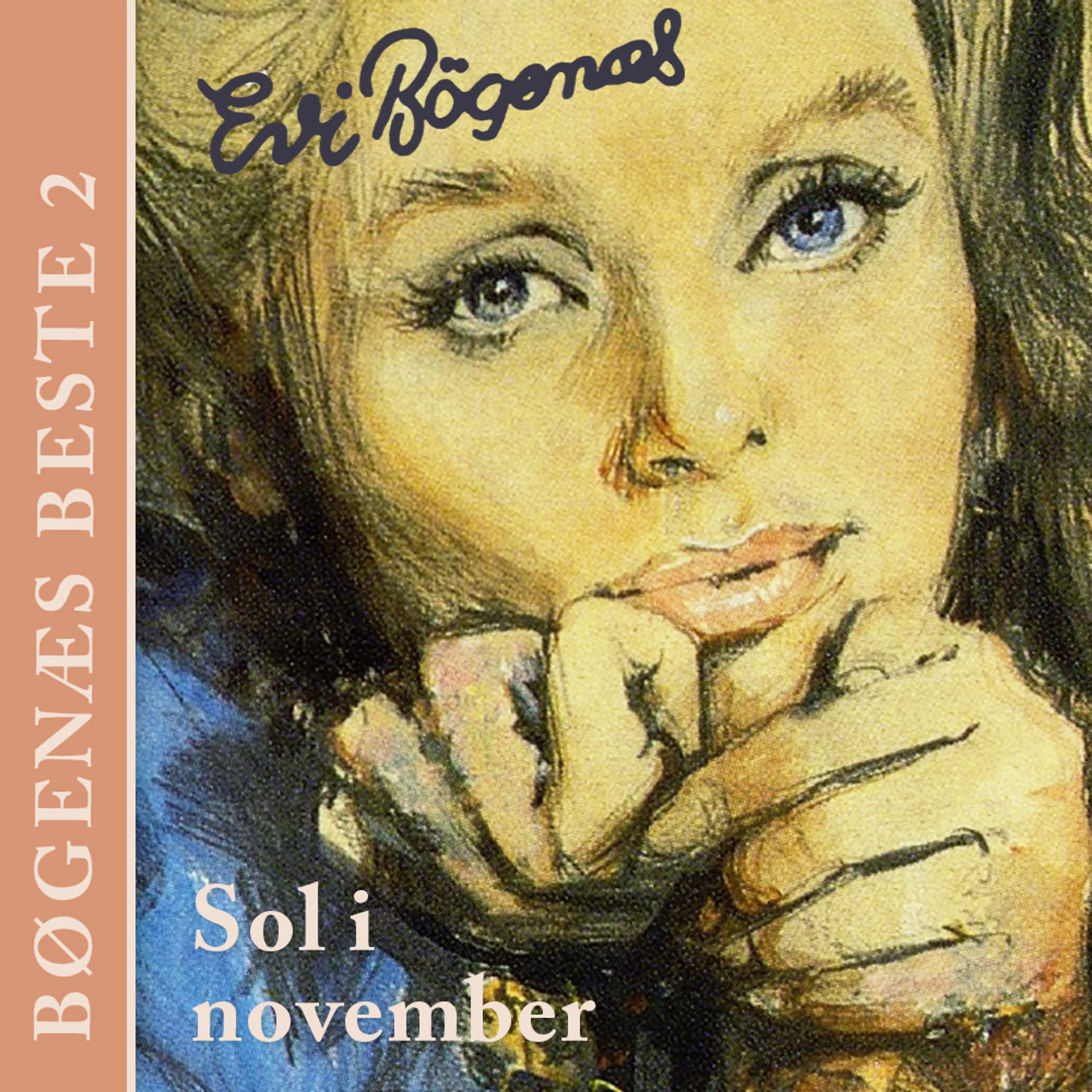 Omslag Sol i november av Evi Bøgenæs (Lydbok)