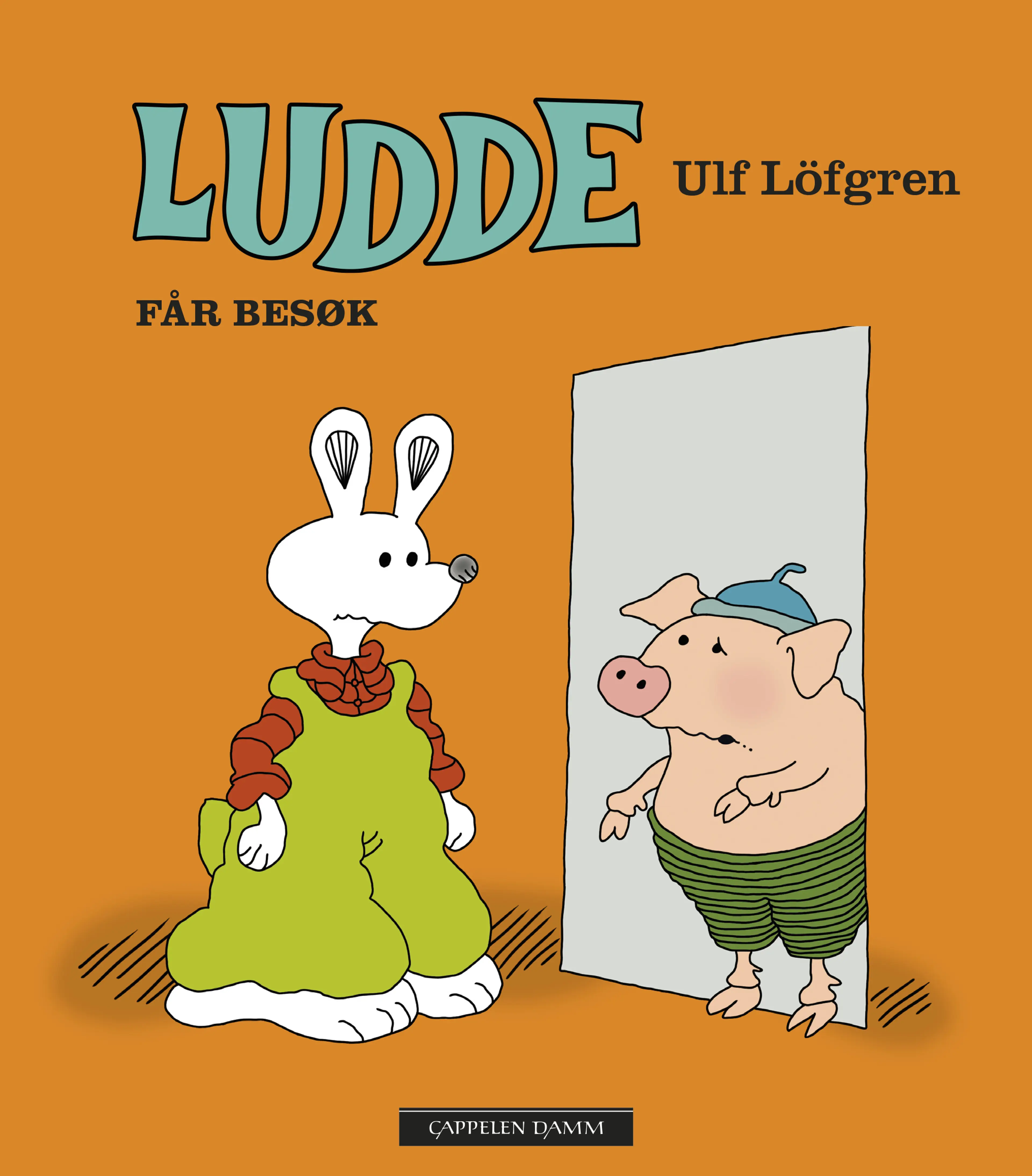Omslag Ludde får besøk av Ulf Löfgren (Innbundet)