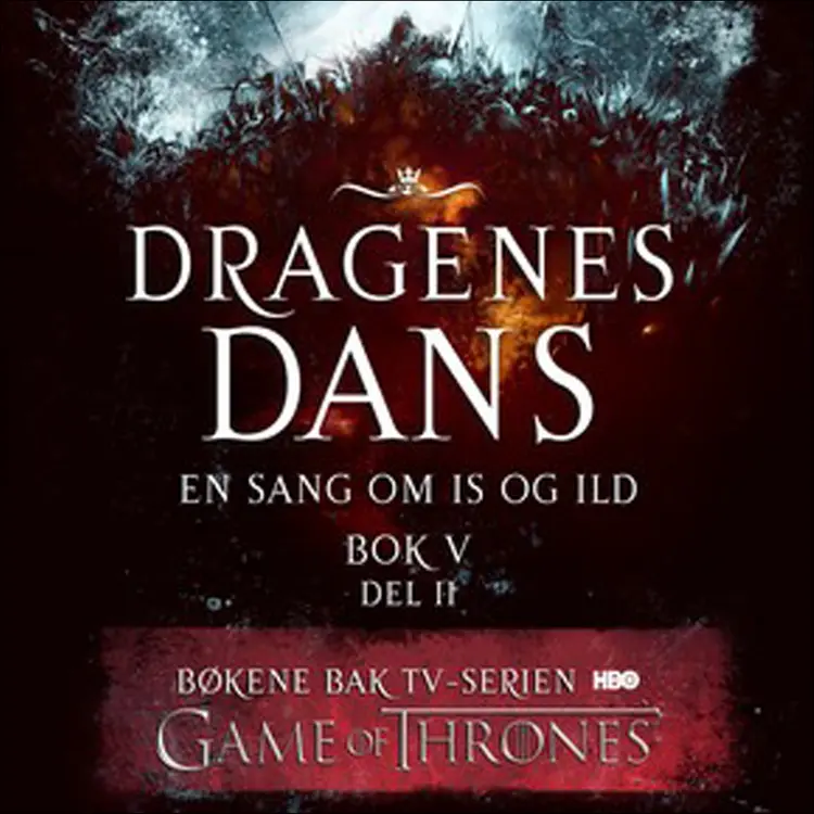 Omslag Dragenes dans av George R. R. Martin (Lydbok)