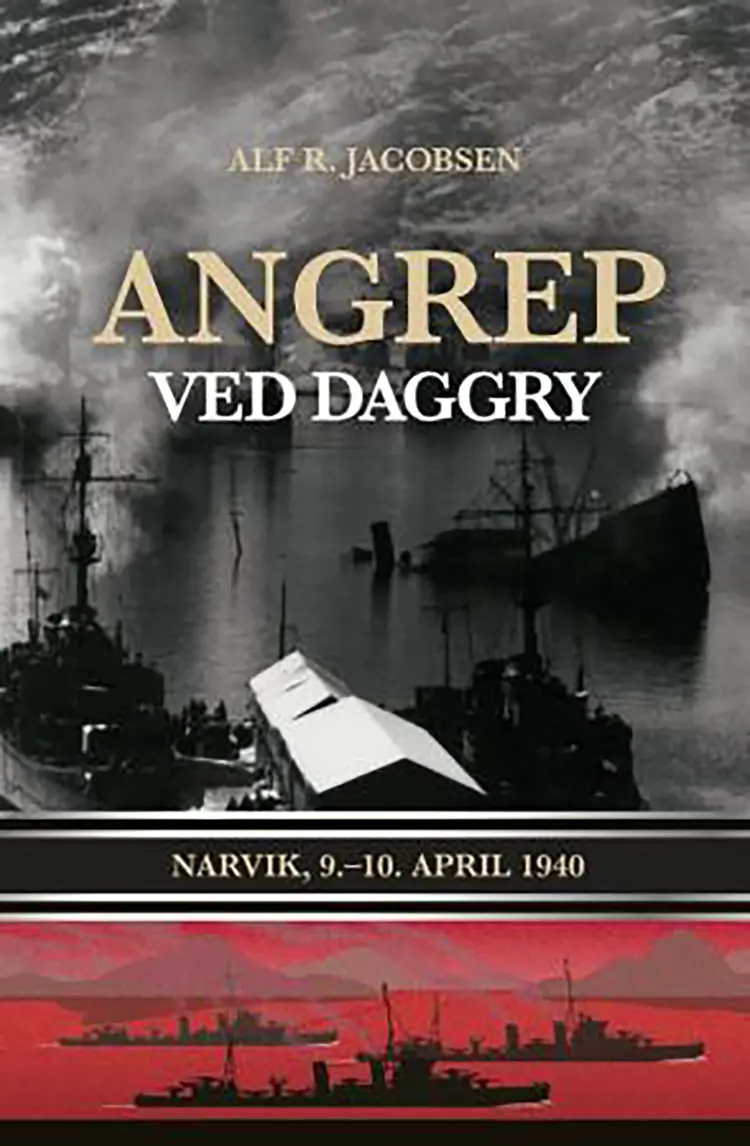 Omslag Angrep ved daggry av Alf R. Jacobsen (Ebok)
