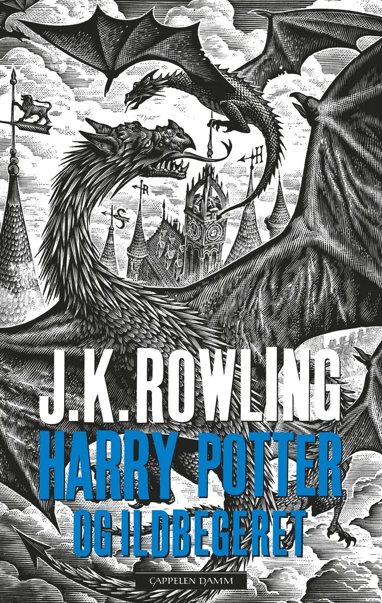 Omslag Harry Potter og Ildbegeret av J.K. Rowling (Innbundet)