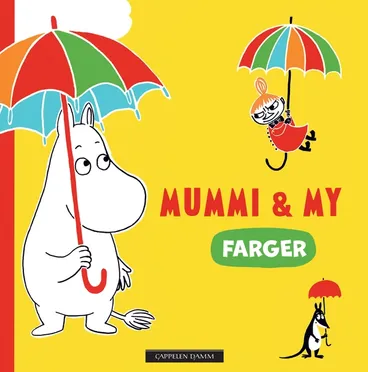 Omslag Mummi & My - Farger av Tove Jansson (Innbundet)