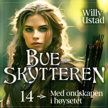 Omslag Med ondskapen i høysetet av Willy Ustad (Lydbok)