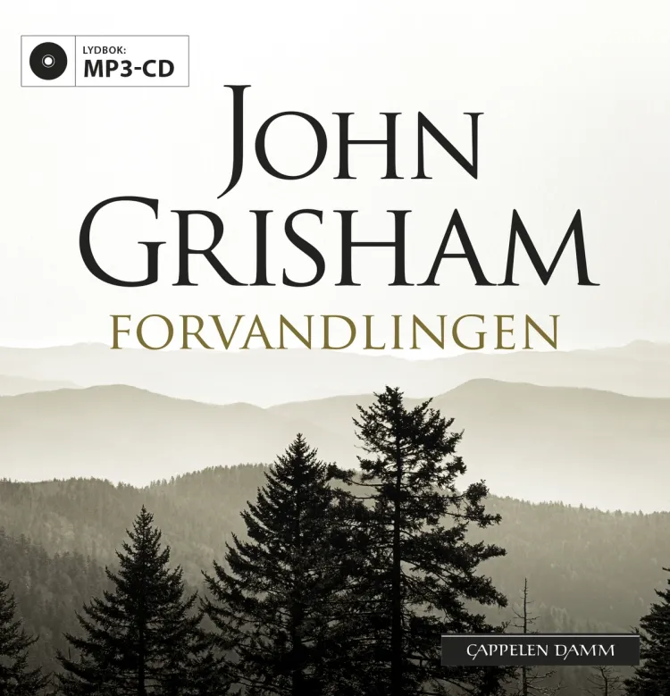 Omslag Forvandlingen av John Grisham (CD)