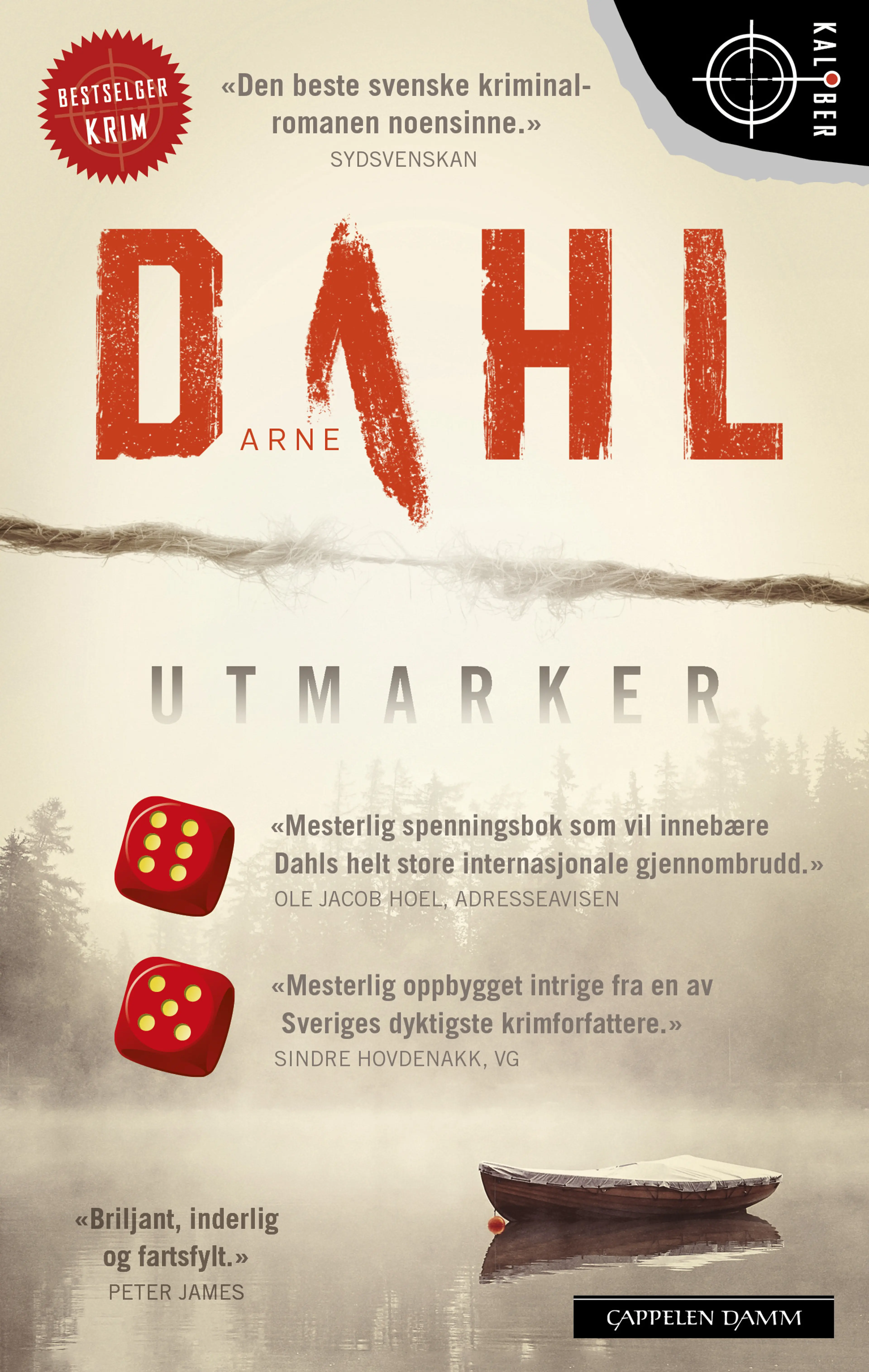 Omslag Utmarker av Arne Dahl (Ebok)